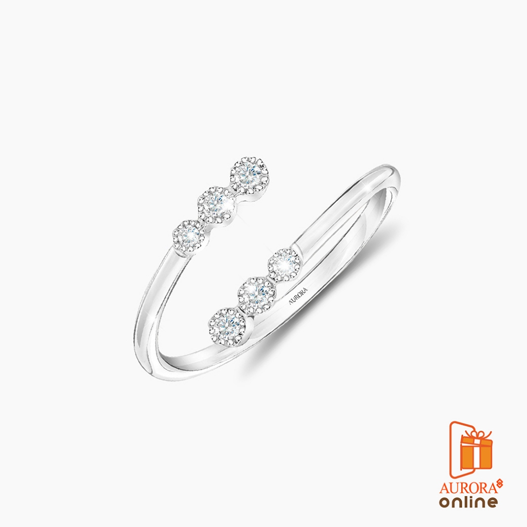 Aurora Diamond แหวนเพชร Minimal Collection