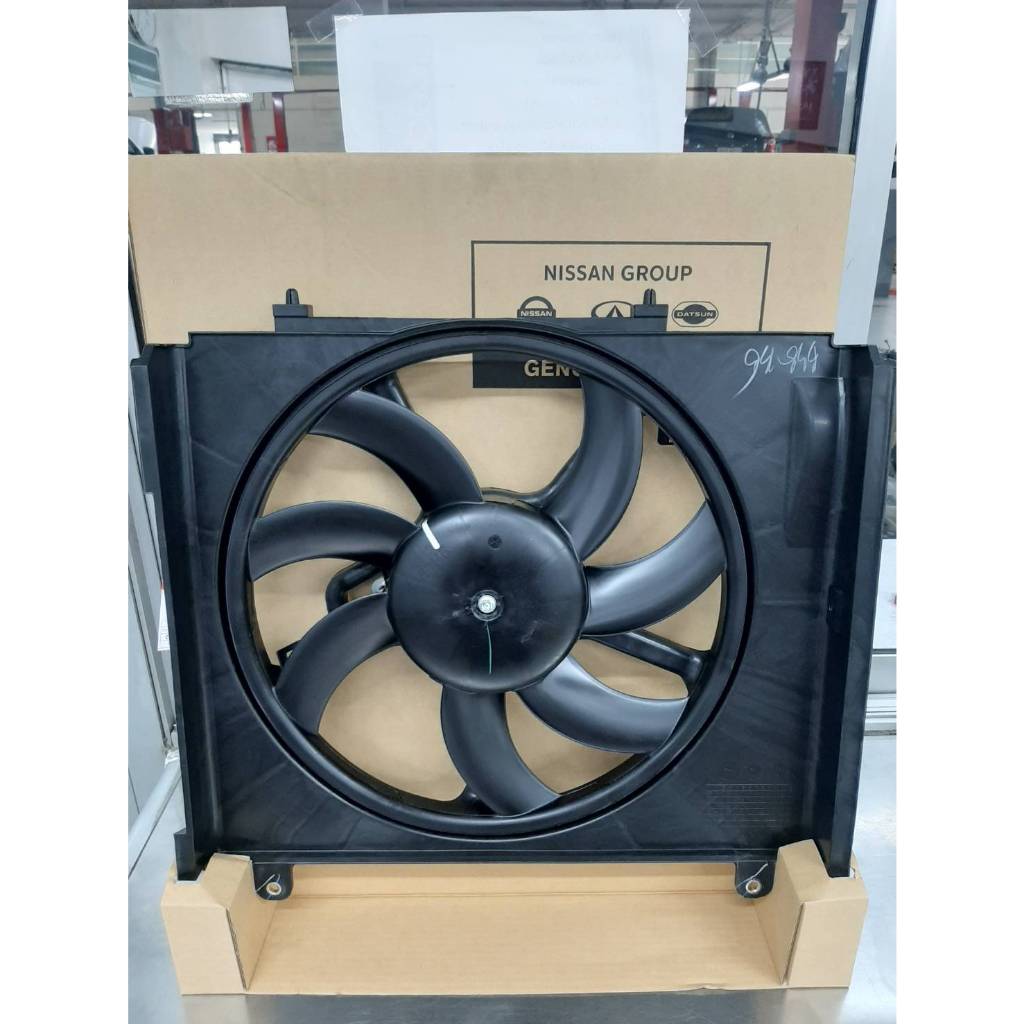 ชุดบังลมหม้อน้ำพร้อมมอเตอร์+ใบพัดลม NISSAN MARCH K13 , ALMERA N17 ปี 2011-2019 , NOTE E12  21481-1HC0E