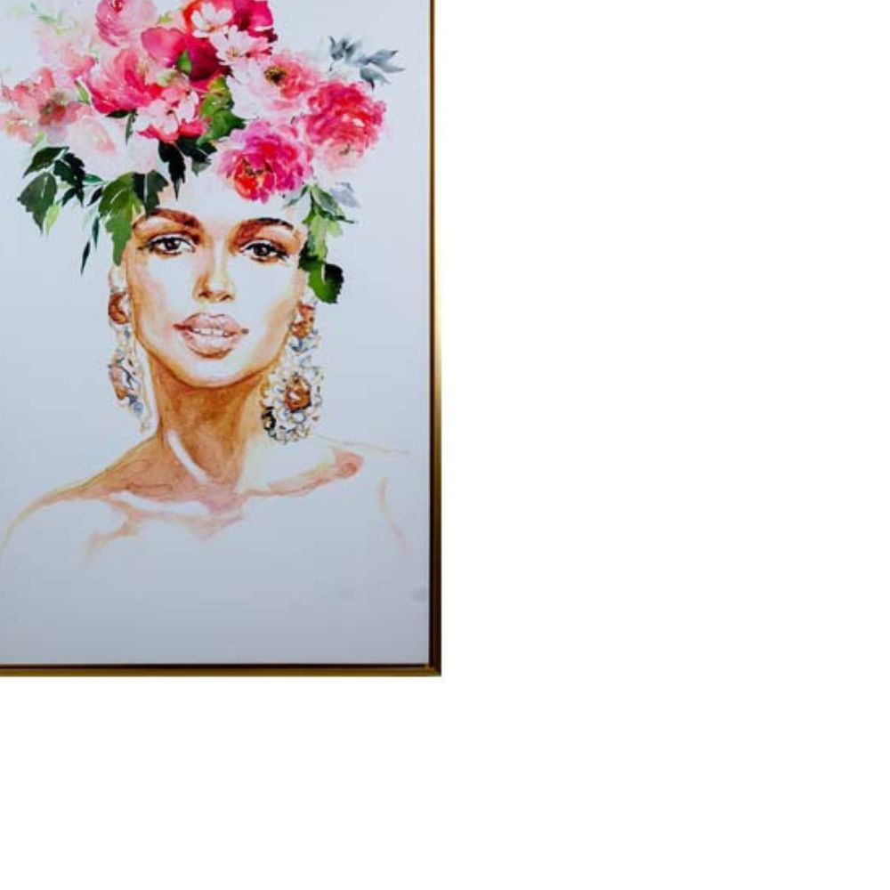 ภาพติดฝาผนัง CHIC REPUBLIC รุ่น HAILEY-A/60X90 สีทอง/หลากสี_2