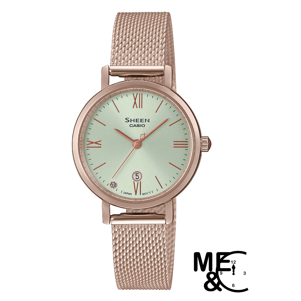 CASIO SHEEN SHE-4540CM-3AUDF ของแท้ ประกันศูนย์ CMG