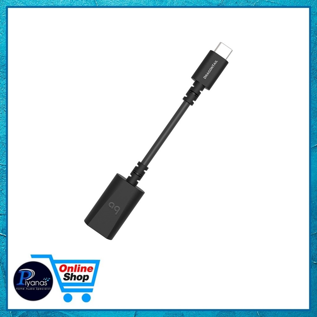 AUDIOQUEST : DRAGONTAIL USB-C (MALE TO USB-A FEMALE) /piyanas electric/ปิยะนัส อิเล็คทริคส์