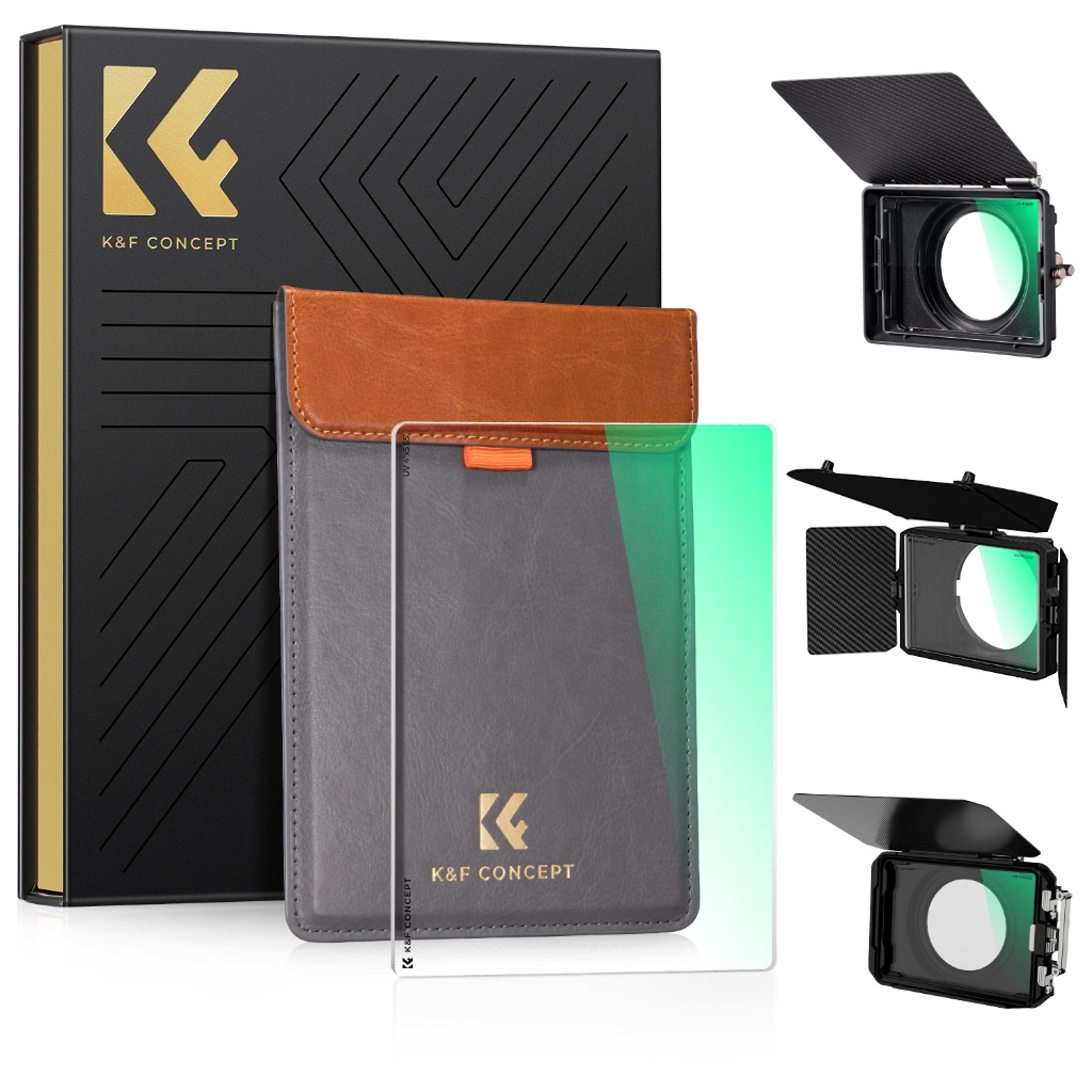 K&F CONCEPT NANO-X Square Cinema Filter 4‘*5.65‘ Thick 4.0mm, 8K HD MCUV Lens