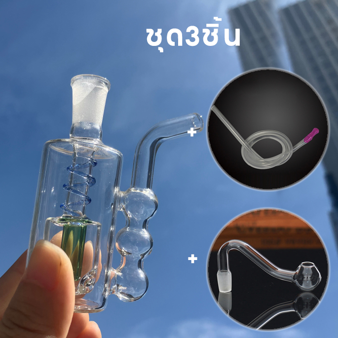 บ้องแก้ว ขวดน้ำพกพา บ้อง หลอดแก้ว แก้ว บ้องแก้ว หลอดแก้ว หลอดแก้ววิทยาศาสตร์ แจกันแก้ว ทนอุณหภูมิสูง ถ้วยแก้ว