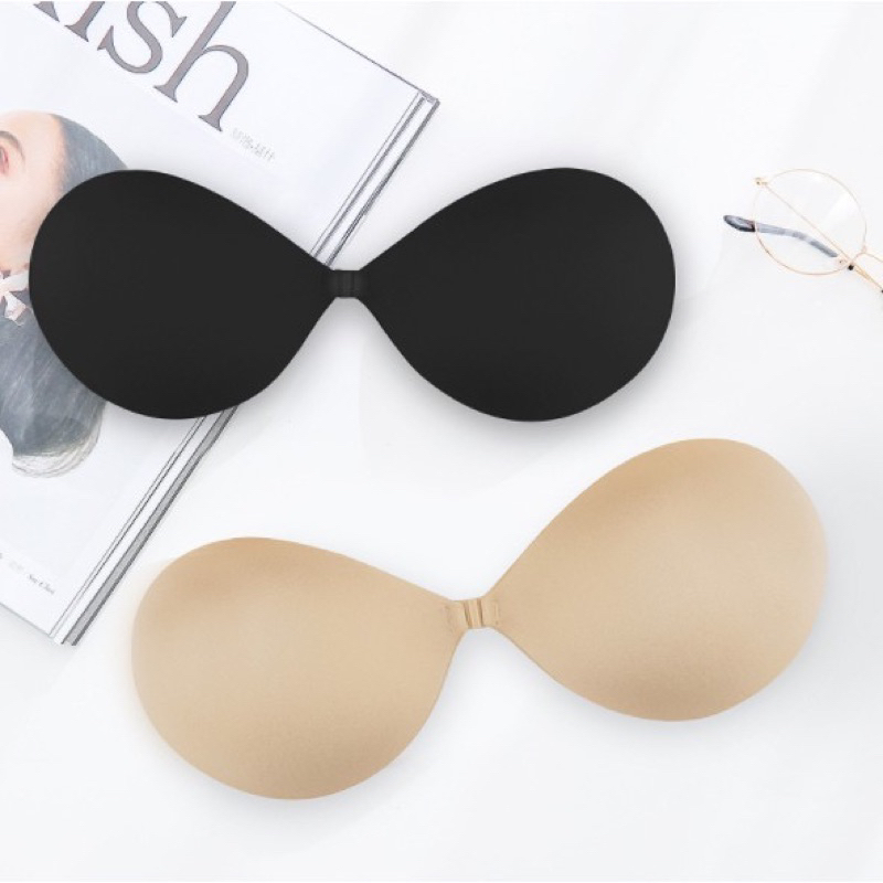 BM-300 รุ่นใหม่กาวแน่น บรา ติดทน อกชิด โดนนำ้ได้ บราปีกนกตะขอหน้า