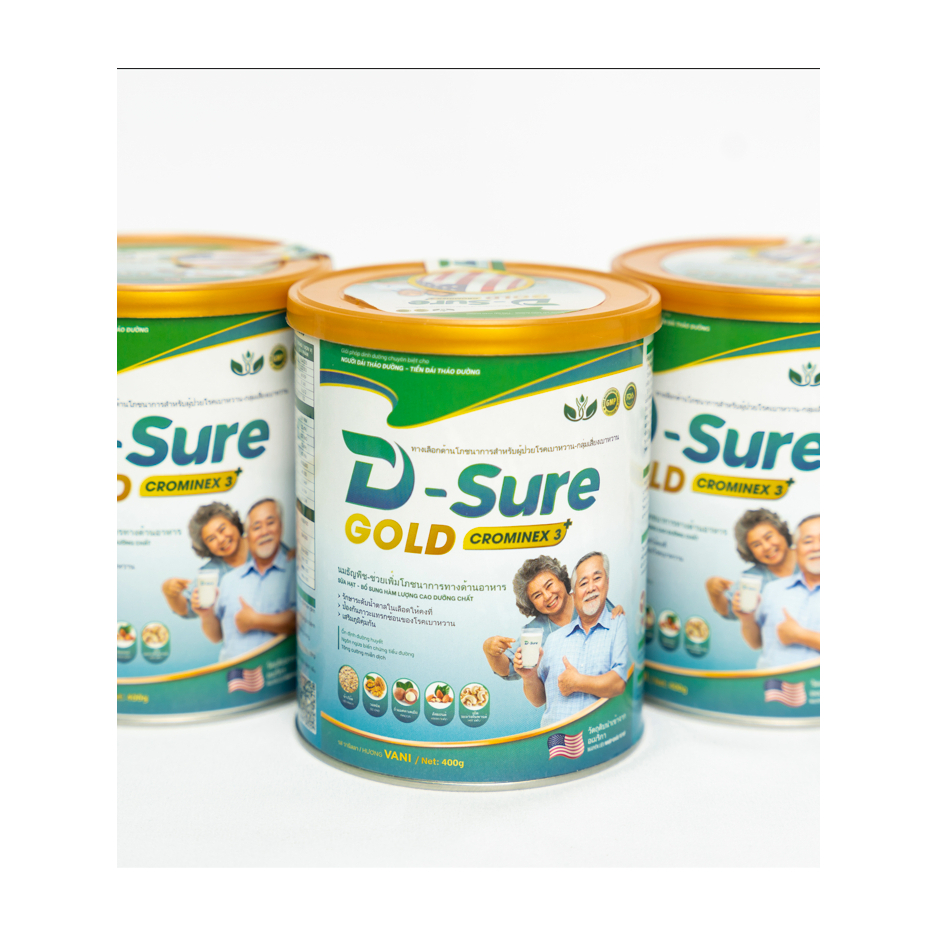 นมธัญพืช D-SURE GOLD -  ทางเลือกด้านโภชนาการเฉพาะให้แก่ผู้ที่ป่วยเป็นโรคเบาหวาน