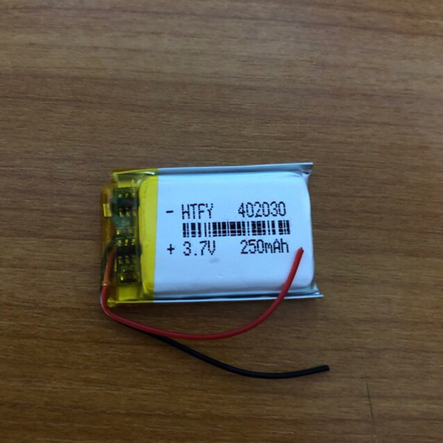 แบตเตอรี่3.7v250mah（402030)