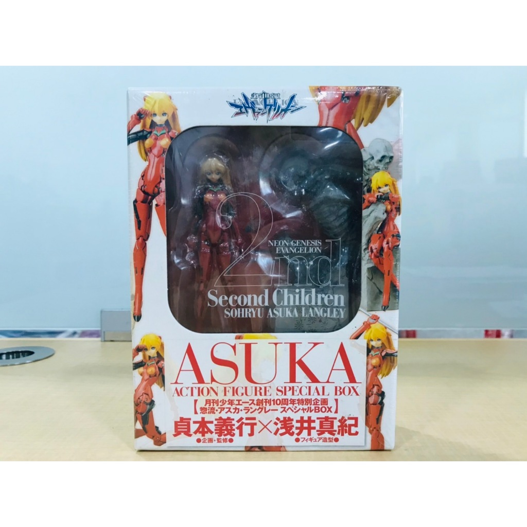MegaHouse Monthly Shonen Ace 10th Anniversary Asuka Langley Soryu action Figure Special BOX