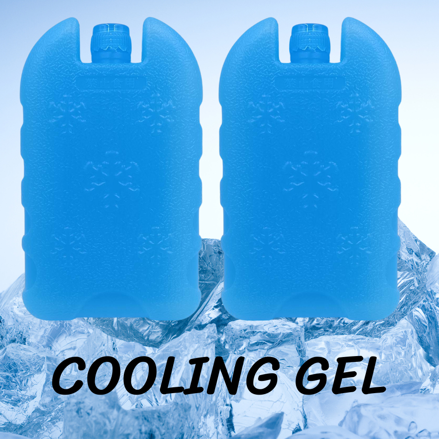 ICE PACK COOLING PAD เจลเก็บความเย็น ก้อนน้ำแข็งเทียมสำหรับพัดลมไอเย็น ( สีน้ำเงิน ) ความจุ 300 ml. - รูปที่ 4