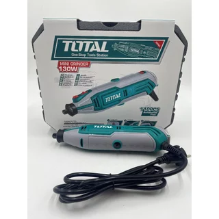 TOTAL รุ่น TG513326 ชุดเครื่องเจียรแม่พิมพ์ + สายอ่อน 130W อุปกรณ์แถมมาในกล่องอีก 109 ชิ้น