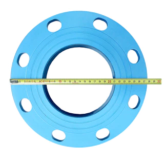 ข้อต่อหน้าจาน Hero หน้าแปลน PVC หน้าแปลนท่อสั้นหน้าจาน 6 นิ้ว (10K) 8 รู หนา 13.5