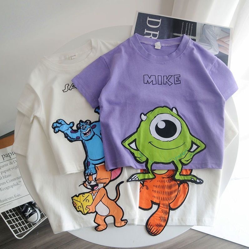 ฉ67-ฉ70 พร้อมส่ง เสื้อยืดการ์ตูน ลายการ์ตูนน่ารัก ได้เฉพาะเสื้อค่ะ