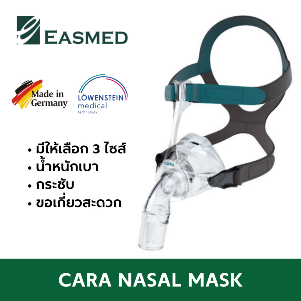 หน้ากากครอบจมูก CARA Nasal Mask ยี่ห้อ LOWENSTEIN