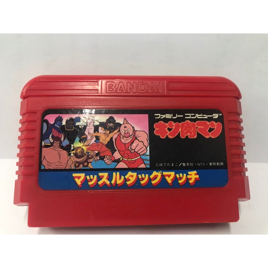 ตลับแท้ (FC) Kinnikuman Muscle Tag Match (Japan) Famicom  สินค้ามือสองนำเข้าจากญี่ปุ่น