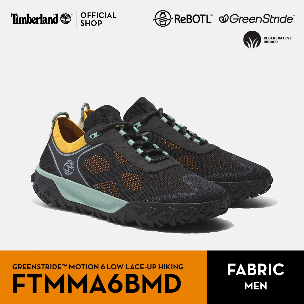 Timberland Men's GREENSTRIDE™ MOTION 6 Low Lace-Up Hiking Shoe รองเท้าผู้ชาย (FTMMA6BMD)
