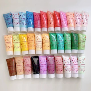 วิปครีมปลอม กาวครีมเทียม สำหรับตกแต่ง เคส มือถือโทรศัพท์ ขนาด 50g มากกว่า 20สี (มีหัวบีบให้ 1หัว/หลอด) ราคาส่งV1 DIY