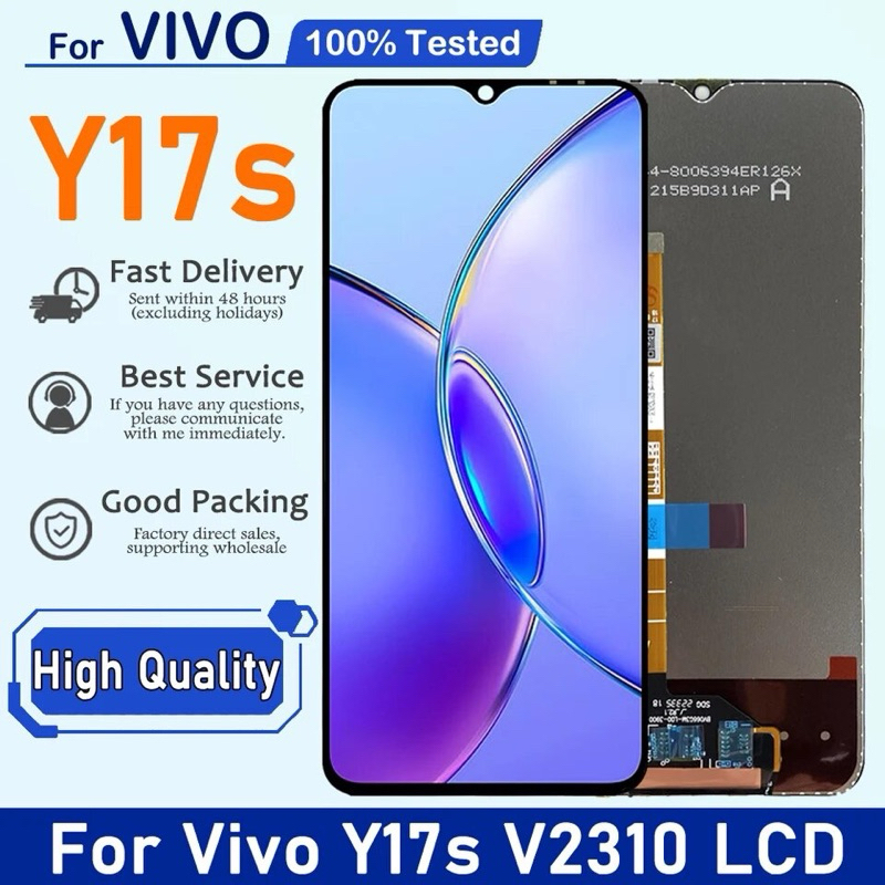 หน้าจอ LCD vivo Y17S งานแท้ Lcd Display จอ + ทัช อะไหล่มือถือ จอพร้อมทัชสกรีน วีโว่ Y17S