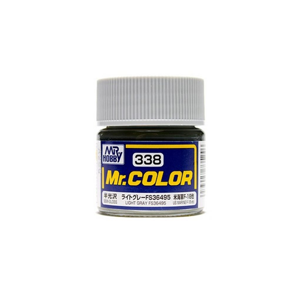 Mr.Color C338 Light Gray FS36495 Semi Gloss (10ml)