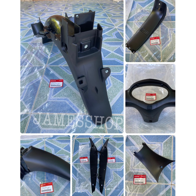 🔻เเท้เบิกศูนย์🔻ชิ้นดำ ทั้งคัน Wave125R/S หัวเเหลม เเท้ (ขายเเยก)พลาสติกดำ เวฟ125r ชิ้นดำเวฟ125r เเท้ศูนย์