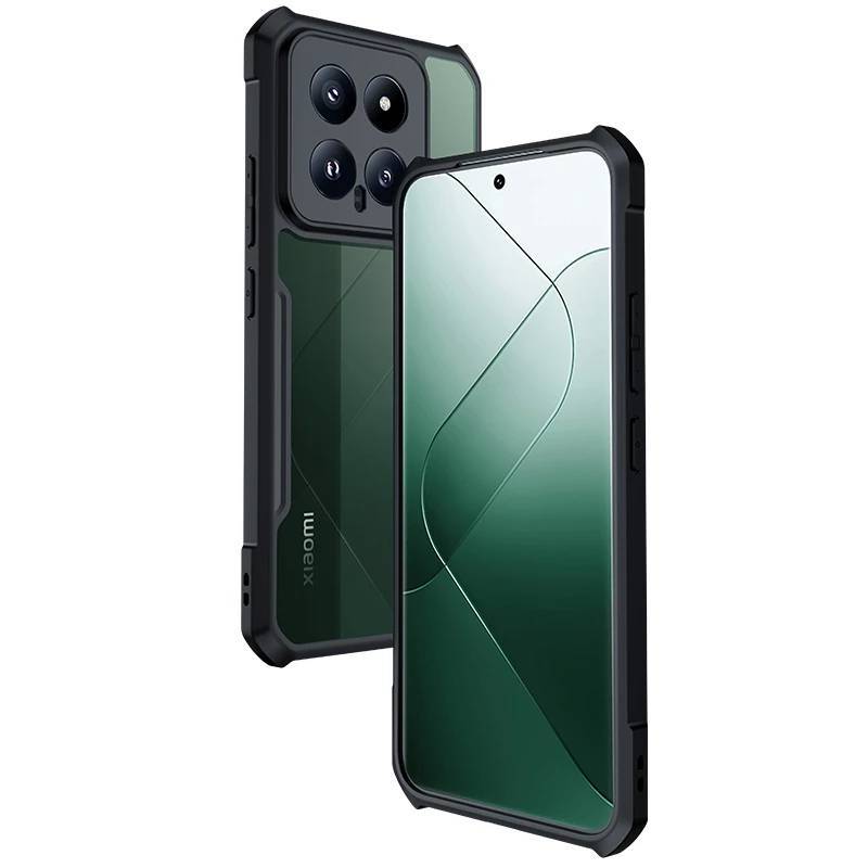 Xiaomi Mi 14/Mi14 Proตรงรุ่น(ส่งในไทย)เคสกันกระแทกขอบสีหลังใสXiaomi 14/Xiaomi 14 Pro/Xiaomi mi 14/Xiaomi mi14 Pro