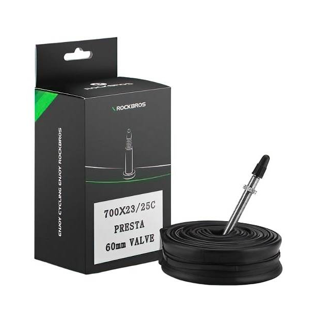 ยางในจักรยาน ROCKBROS 700x23 700x25 700x28 700x32 700x35 700x43 FV