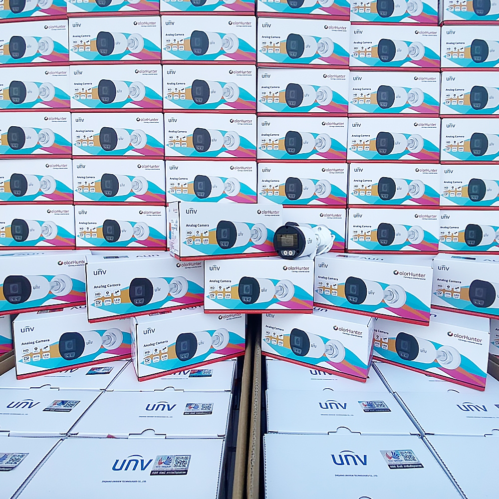 Uniview กล้องวงจรปิด รุ่น UAC-B122-AF40M-W ความละเอียด 2MP กล้อง 4ระบบ มีไมค์ในตัว ภาพสี 24ชม. Analog CCTA เลนส์ (4mm) - รูปที่ 2