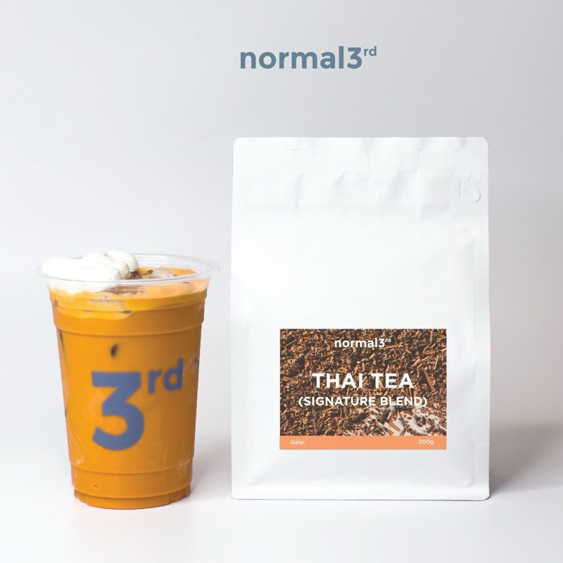 3rd ใบชาไทย(มีสีส้ม) แบบเข้มข้น (Signature Blend) สูตรเฉพาะไม่เหมือนใคร