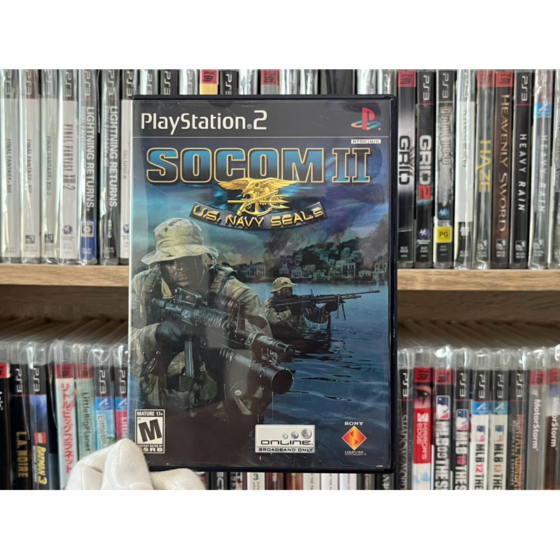 Ps2 - Socom II U.S. Navy Seals (แผ่นแท้)