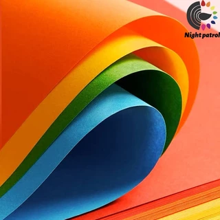 (ขั้นต่ำ 5 แผ่น) กระดาษสี 100 ปอนด์ กระดาษสีอเนกประสงค์ A4 มี หนา 220 แกรม