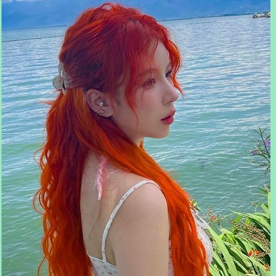 ♞ย้อมผมสีส้มทอง ยอดนิยม ใหม่ล่าสุด สีส้มอ่อน ซันเซ็ท ครีมย้อมผมสกปรกซันเซ็ท ย้อมผมที่บ้าน