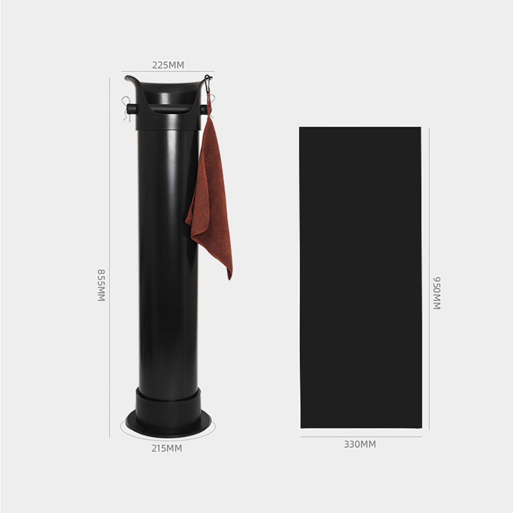 จัดส่งทันที | เตรียมจัดส่ง ถังกากกาแฟสูงจากพื้นจรดเพดาน ขนาดใหญ่พิเศษ ถังขยะร้านกาแฟ ผงกาแฟ เคาะถังตะกรัน Knock bucket - รูปที่ 6