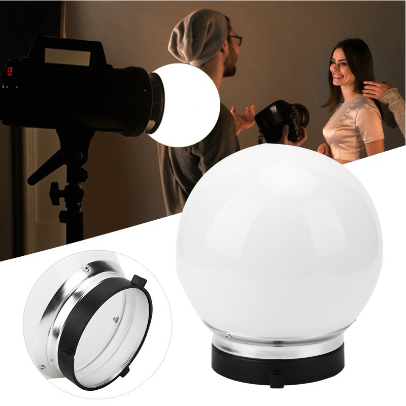 Softball 15cm Bowens Mount Diffuser Soft Ball Studio Flash แฟลช ไฟสตูดิโอ เม้าท์โบเว้น