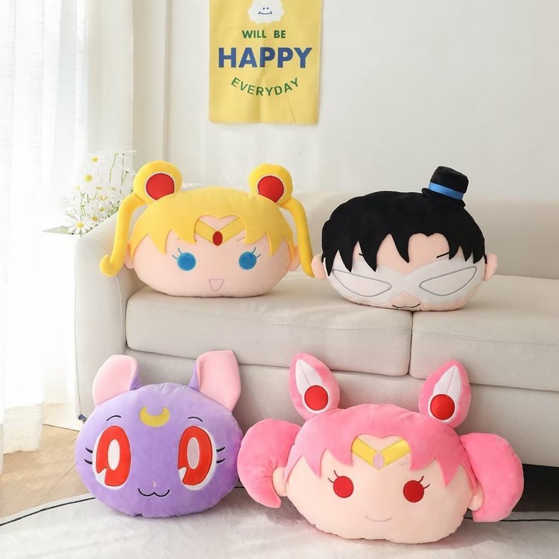 หมอนตุ๊กตา ลูน่า เซเลอร์มูน  sailormoon น่ารักๆ นุ่มนิ่ม