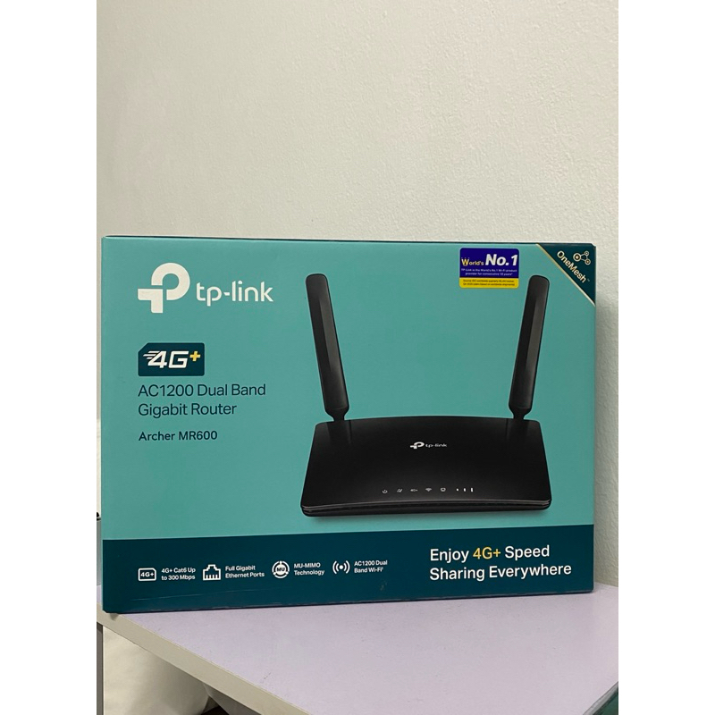 TP-Link Archer MR600 4G+ Cat6 AC1200 Wireless Dual Band Gigabit Router (มือสอง)