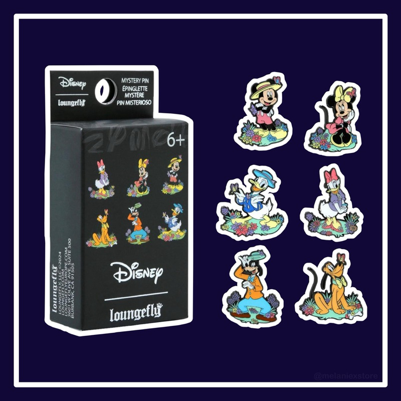กล่องสุ่ม Loungefly Disney Pins Mickey & Friends
