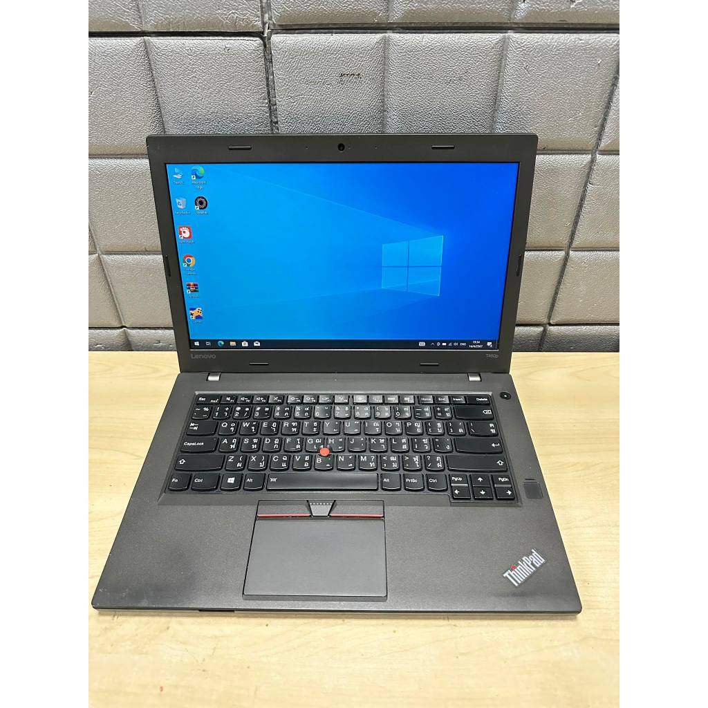 โน๊ตบุ๊ค i7-6820HQ LENOVO Thinkpad T460P/RAM8/SSD 240G มือ2สภาพดี