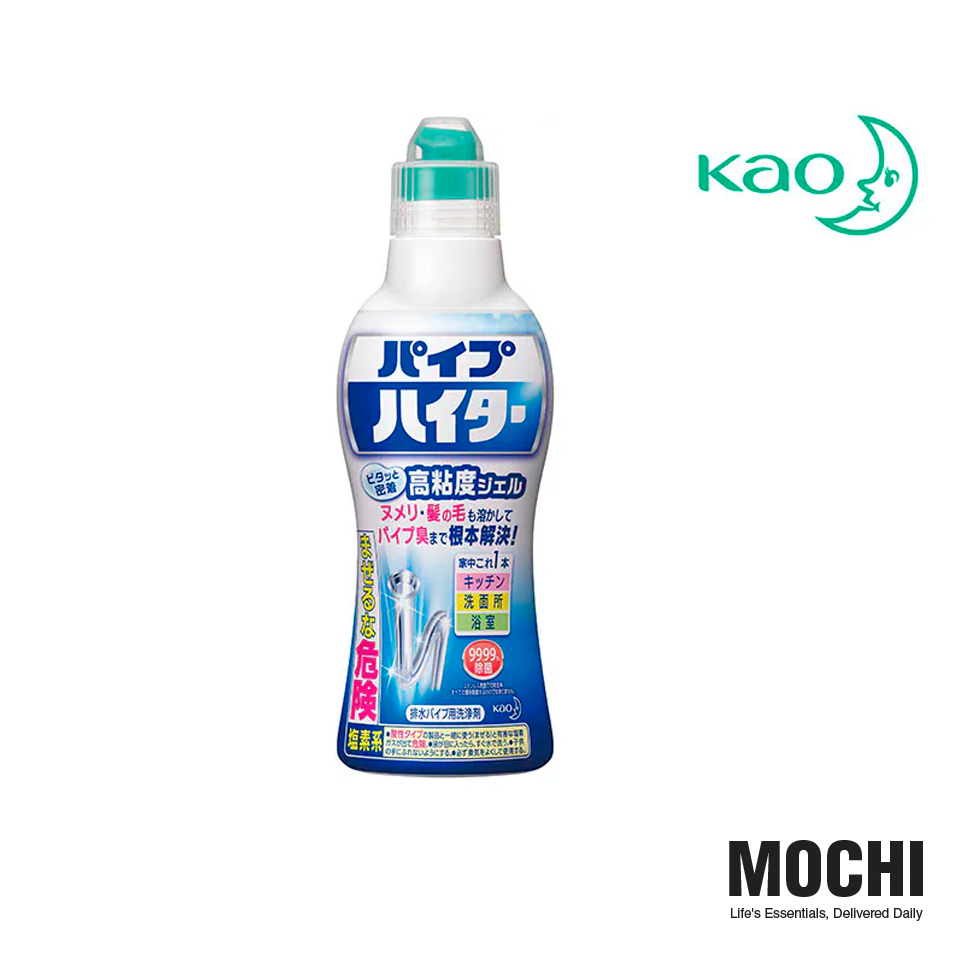 Kao Pipe Gel Choice: น้ำยาล้างท่อแบบเจล ความหนืดสูง 500g ที่เลือกใช้โดยแม่บ้านญี่ปุ่น