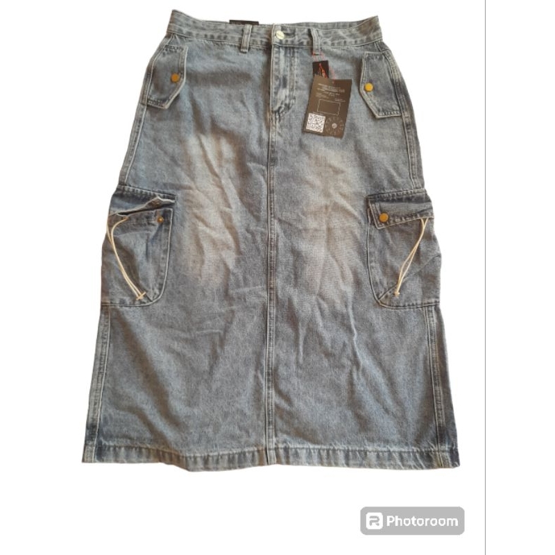 กระโปรงนิยมนีนส์ Niyom Jean size 2XL