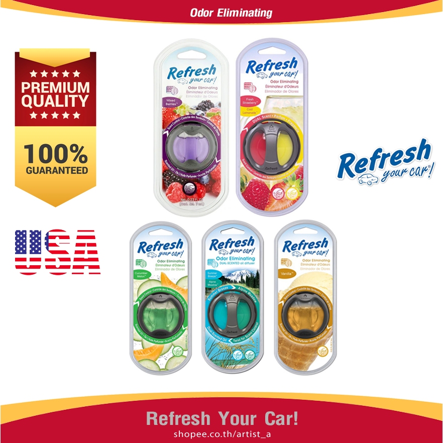 นํ้าหอมปรับอากาศขจัดกลิ่น Refresh ขนาด 7ml