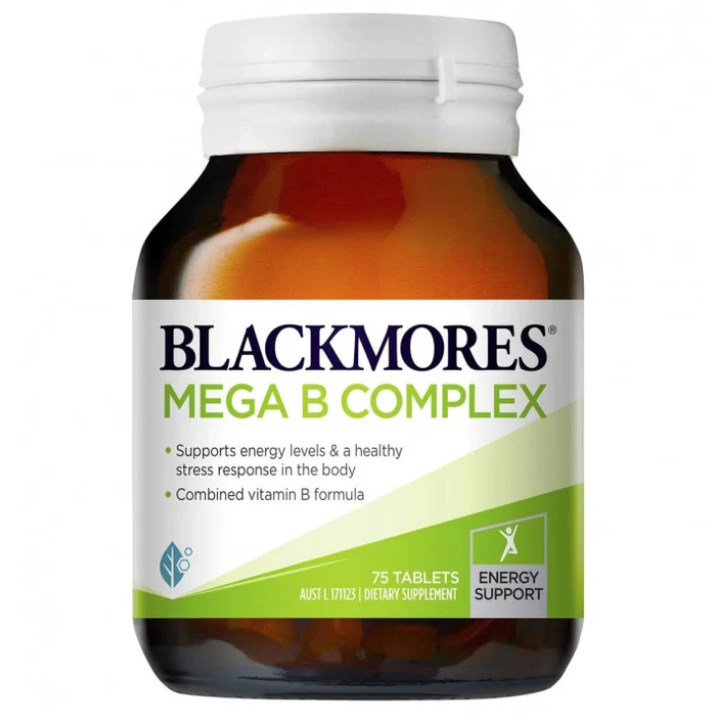 Blackmores MEGA B COMPLEX 75 Tablets