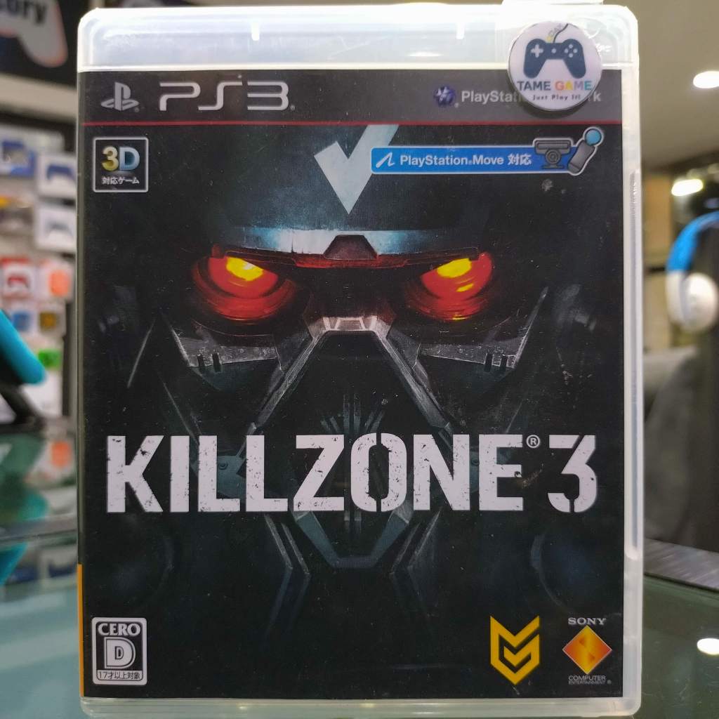 (ภาษาอังกฤษ) มือ2 PS3 Killzone 3 แผ่นPS3 เกมPS3 มือสอง (เล่น2คนได้ PS Move Compatible Kill Zone 3 Ki