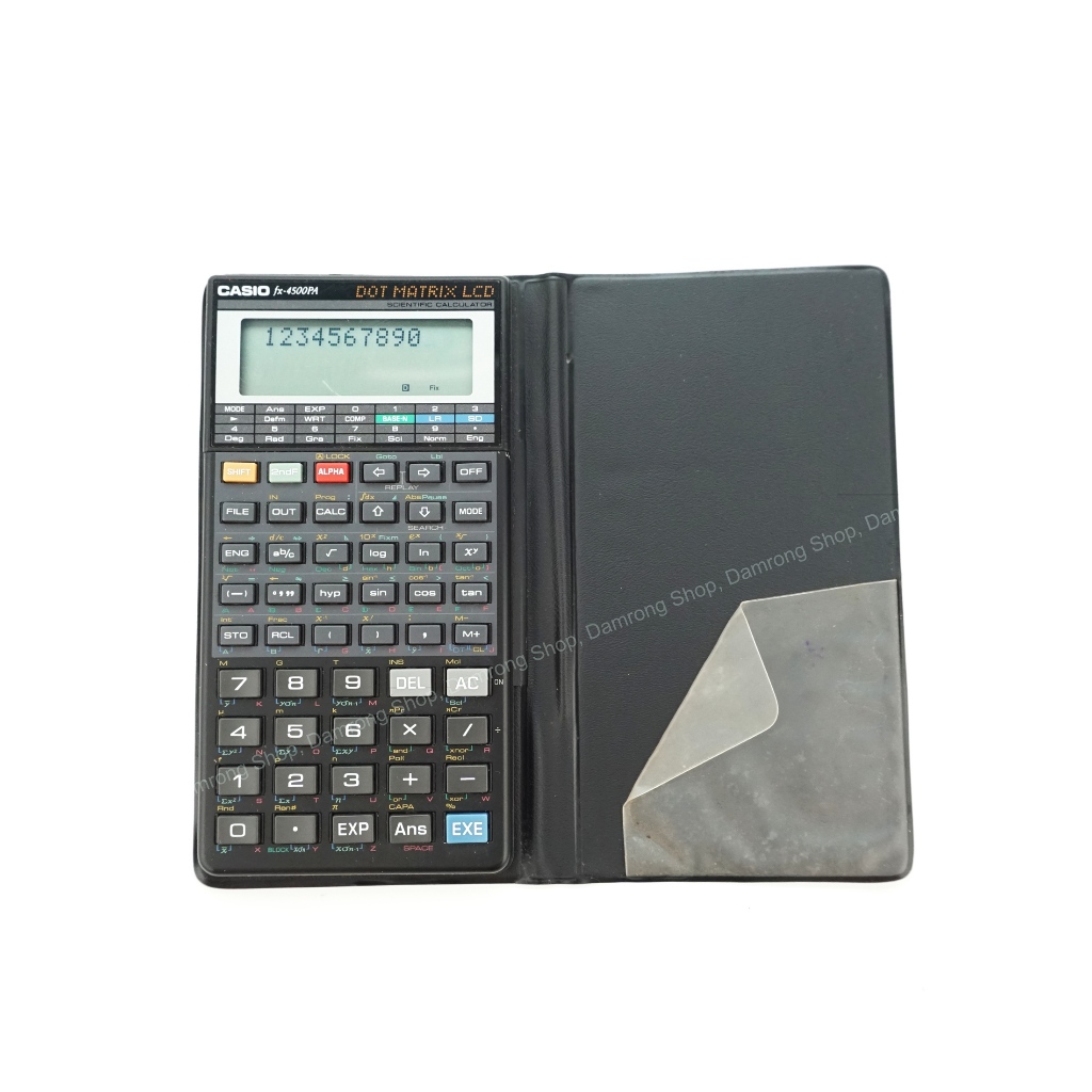 เครื่องคิดเลข Casio Fx-4500PA scientific calculator ของแท้ มือสอง