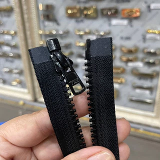 ซิป#5 แจ็คเก็ต (jacket) YKK ฟันกระดูก ถอดได้