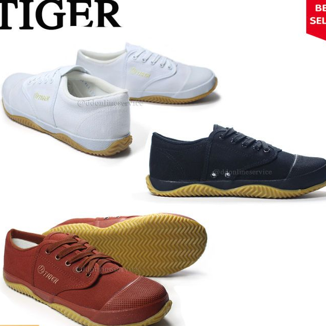 รองเท้านักเรียนผ้าใบ Tiger รุ่น TG9