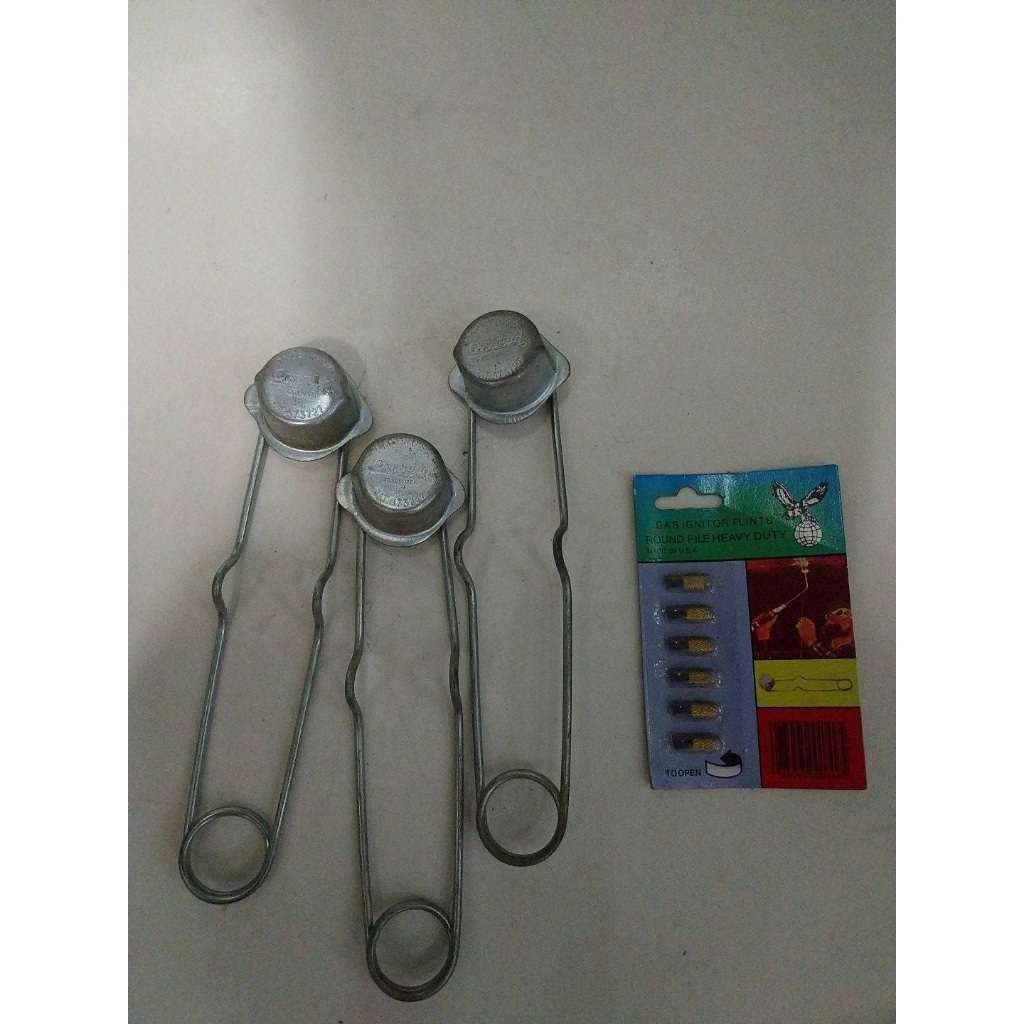 ถ่าน-ไฟแช็คจุดแก๊ส แบบถ้วย ที่จุดแก๊ส ถ่านจุดแก๊สนกเหยี่ยว GAS IGNITOR FLINTS ROUND FILE HEAVY DUTY