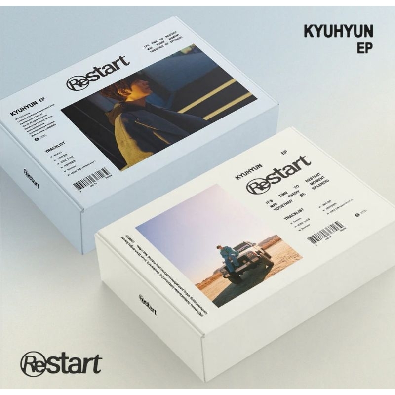 [พร้อมส่ง] Kyuhyun EP Restart (ของใหม่ ไม่แกะ)