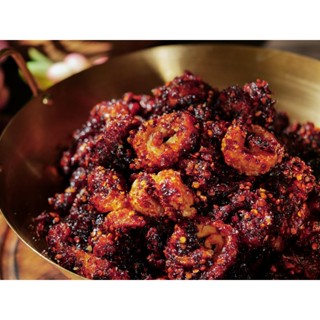 น้ำพริกผัดกากหมู ยักษ์ บ้านดง กำแพงเพชร แบบครึ่งโล  อร่อย สด…