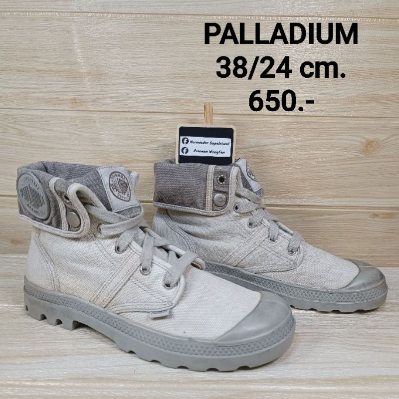 รองเท้ามือสอง PALLADIUM 38/24 cm.