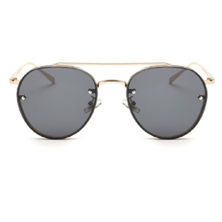 GAMT Vintage Round Aviator Sunglasses Metal Frame Designer SunGlasses 55mm.