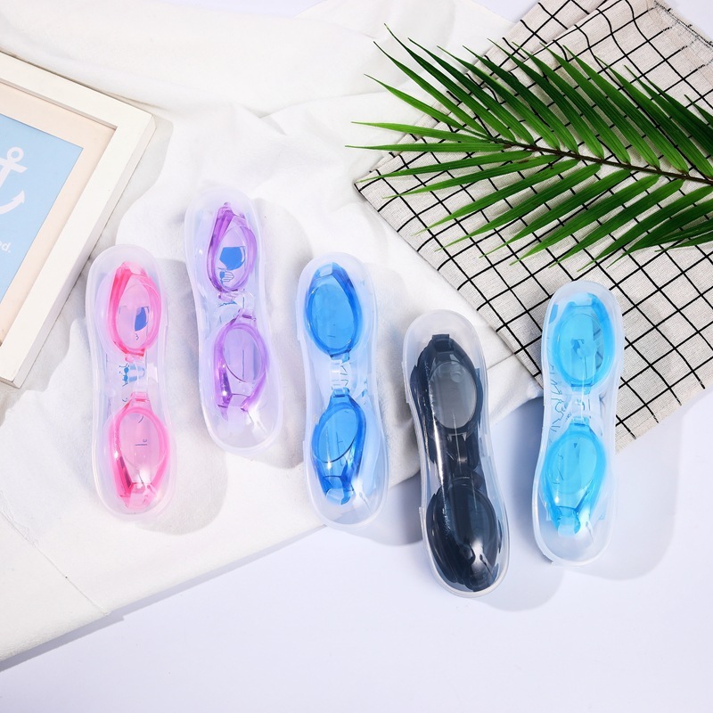 🇹🇭พร้อมส่งในไทย🇹🇭แว่นตาว่ายน้ำ แว่นตาดำน้ำ ความละเอียดสูง(4 สี)#0049