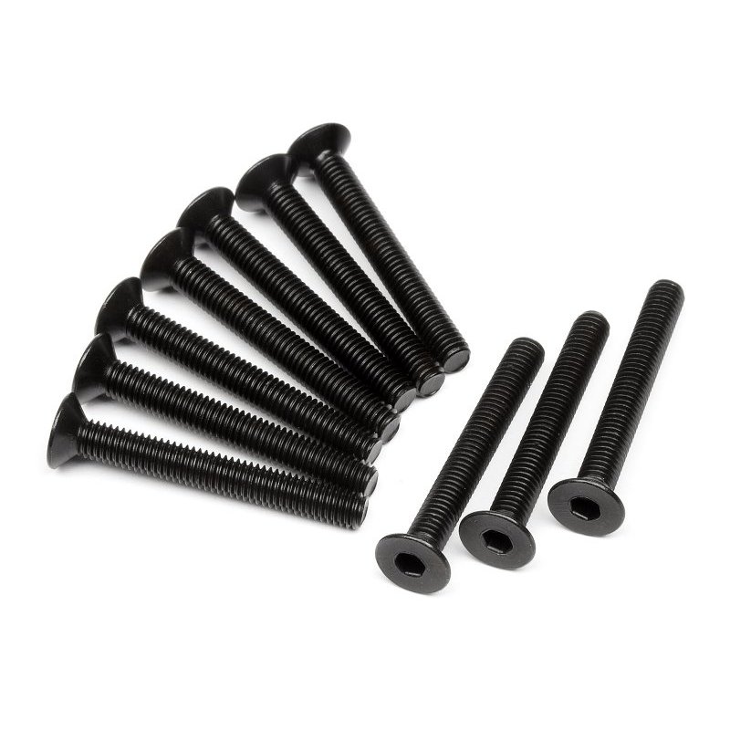 HPI Z092 FLAT HEAD SCREW M3x24mm (HEX SOCKET/10pcs)